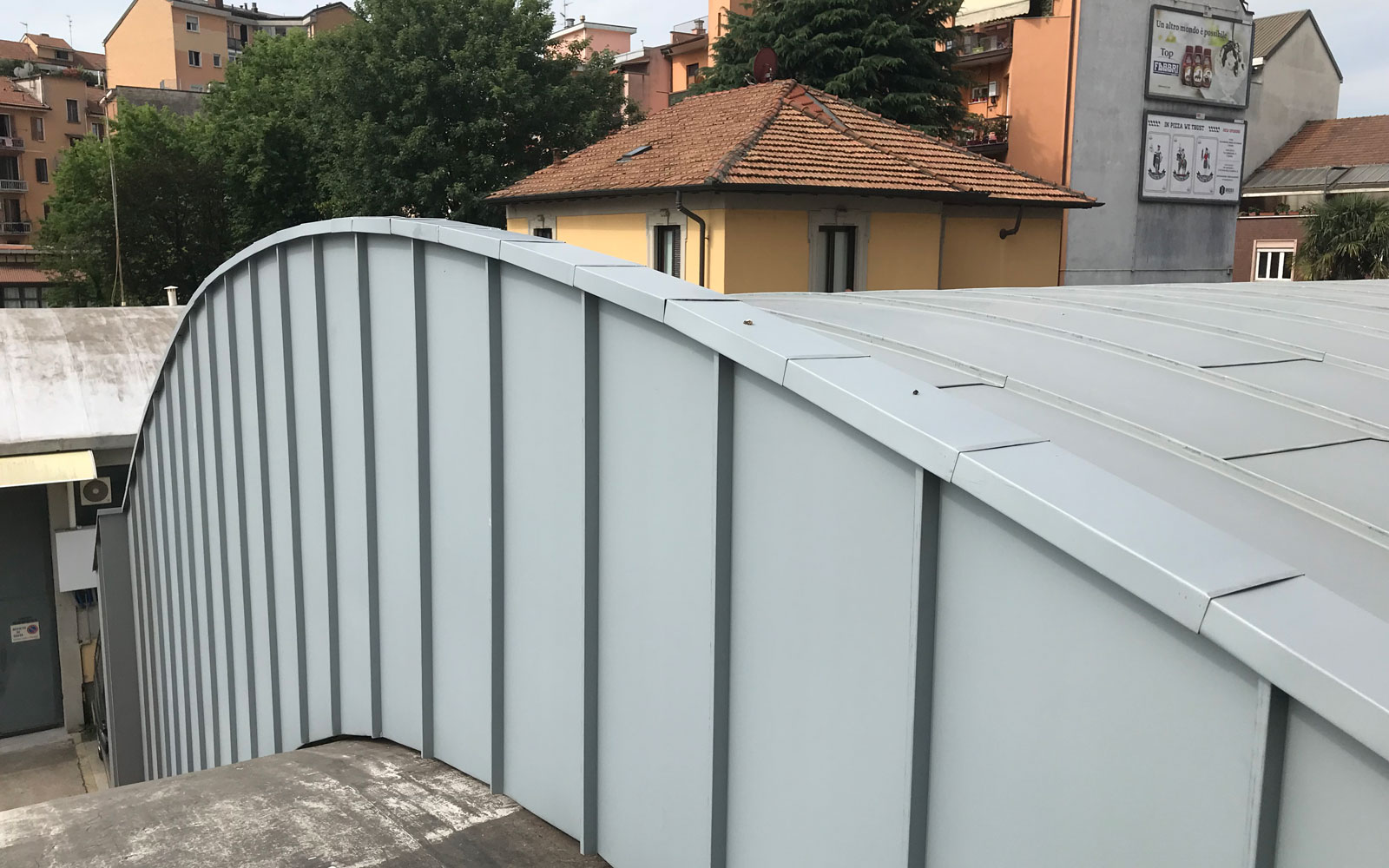 Rivestimento copertura e facciata